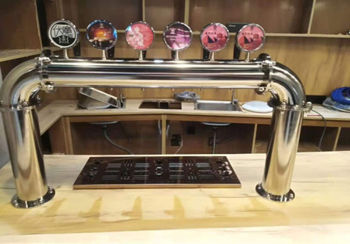 Draft craft beer cooler dispenser tower machine ZXF